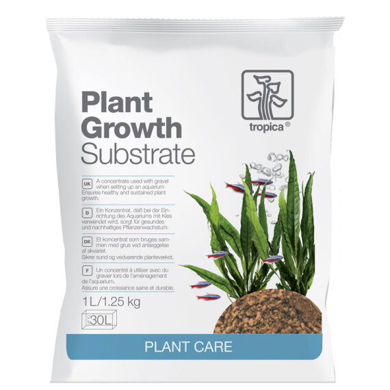 Düngersubstrat für Aquarien von Tropica 1 Liter