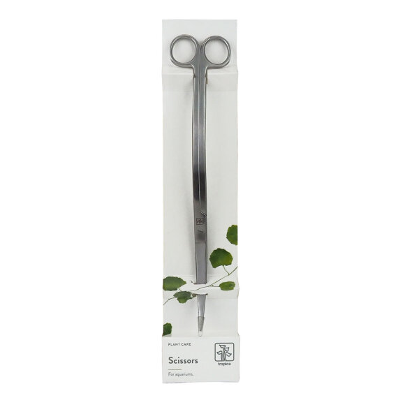 Pflanzenschere Edelstahl 25 cm gebogene Schneide Tropica