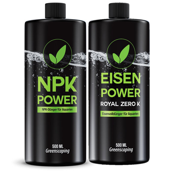 Düngerset 500 ml Eisen und 500 ml NPK