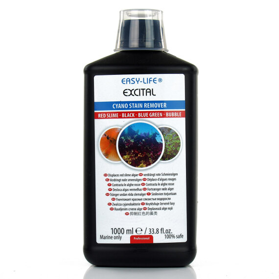 Easy Life Excital 1000 ml gegen rote Schmieralgen