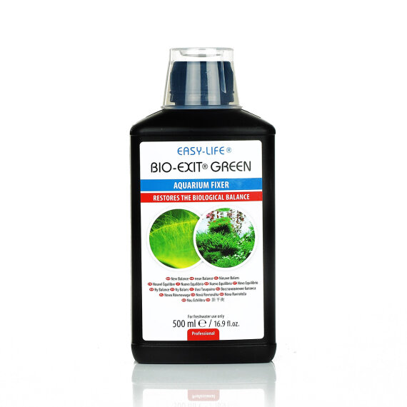 Easy Life Bio-Exit Green 500 ml - Algenentferner für Aquarien