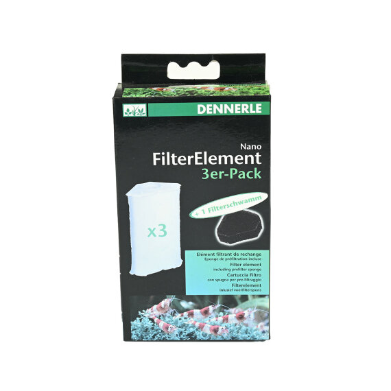 Nano Filterelement, pack of 3