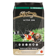 Dennerle ShrimpKing Active Soil 4 L, Bodengrund für...