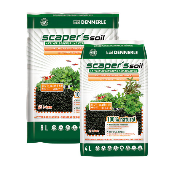 Dennerle Bodengrund Scapers Soil verschiedene Größen