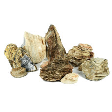 Helle Pagode für 80cm Aquarium Set - Canyons im...