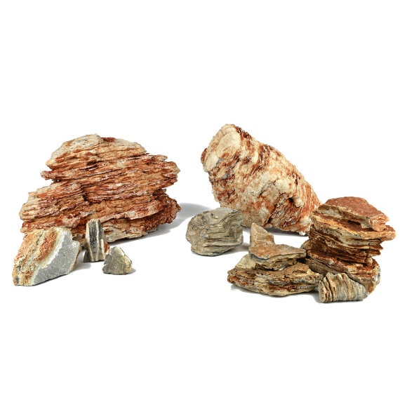 Helle Pagode für 120cm Aquarium Set - Canyons im Aquarium