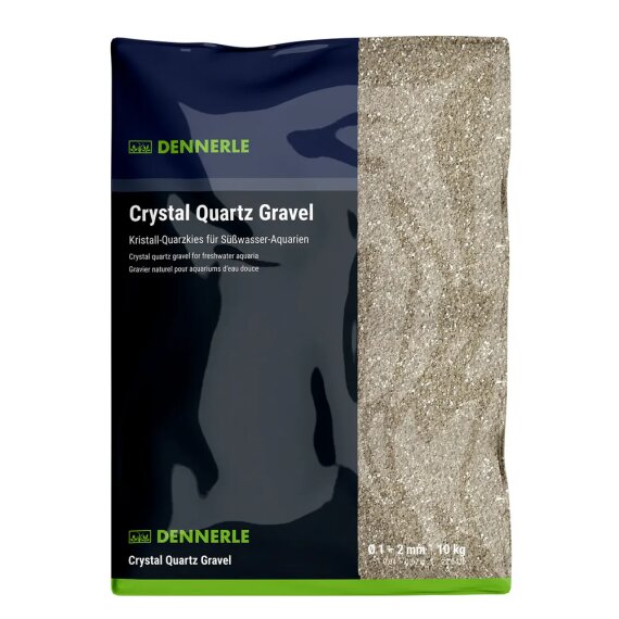 Kristall-Quarzkies naturfarben 10 kg, Aquarium-Bodengrund