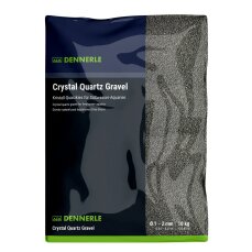 Kristall-Quarzkies diamantschwarz 10 kg, Aquarium-Bodengrund